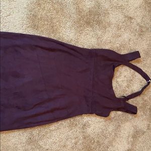 Guess dress size 6. Form fitting deep purple